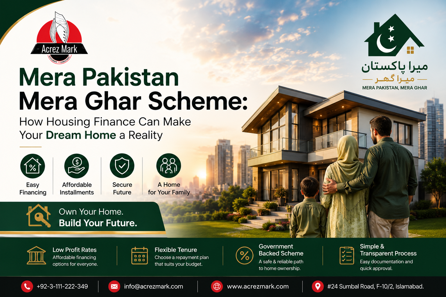 Mera Pakistan Mera Ghar Scheme: How Housing Finance Can Make Your Dream Home a Reality