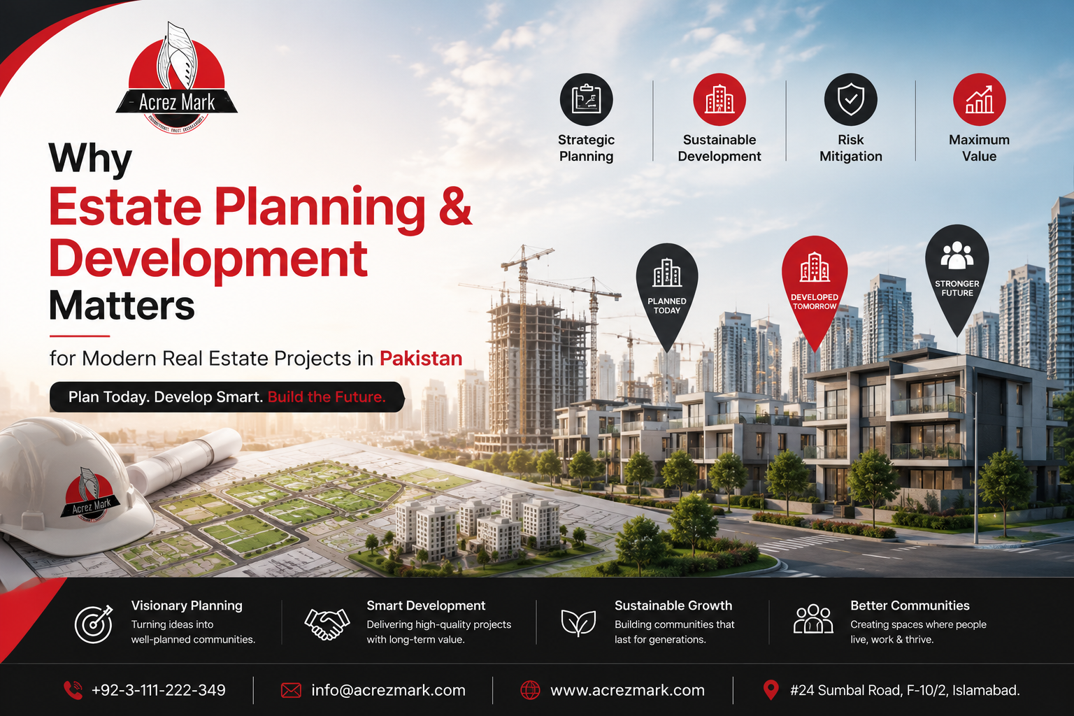 Why Estate Planning & Development Matters for Modern Real Estate Projects in Pakistan