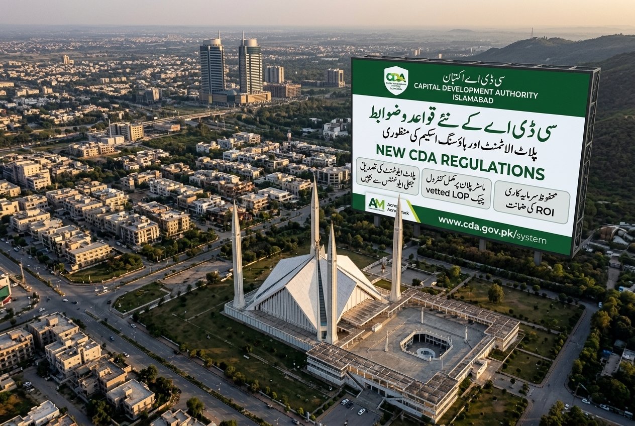 CDA Issues New Rules for Plot Allotments and Housing Scheme Approvals